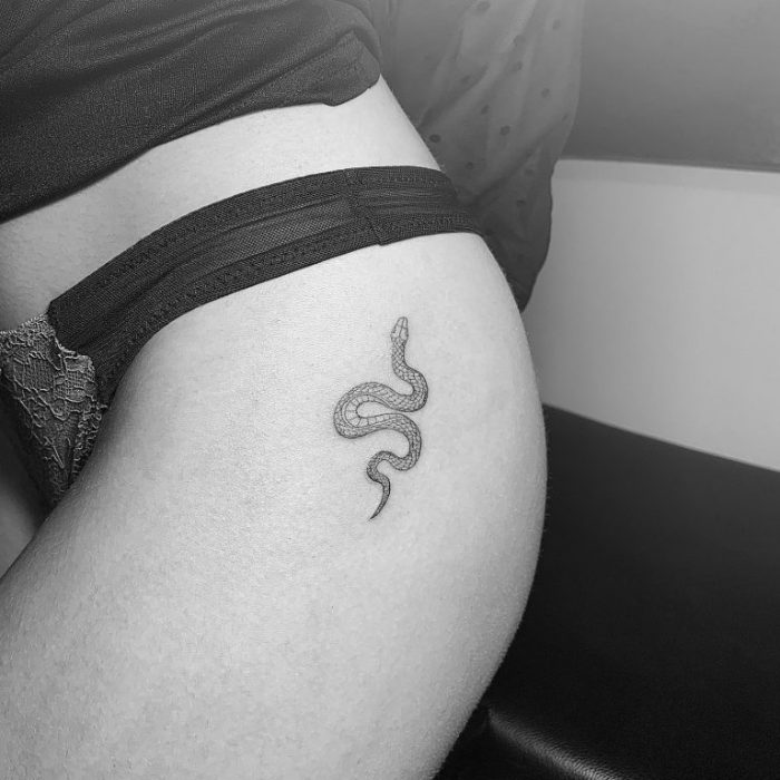 85 Snake Tattoos That May Have You Wrapping Around The Idea | Bored Panda